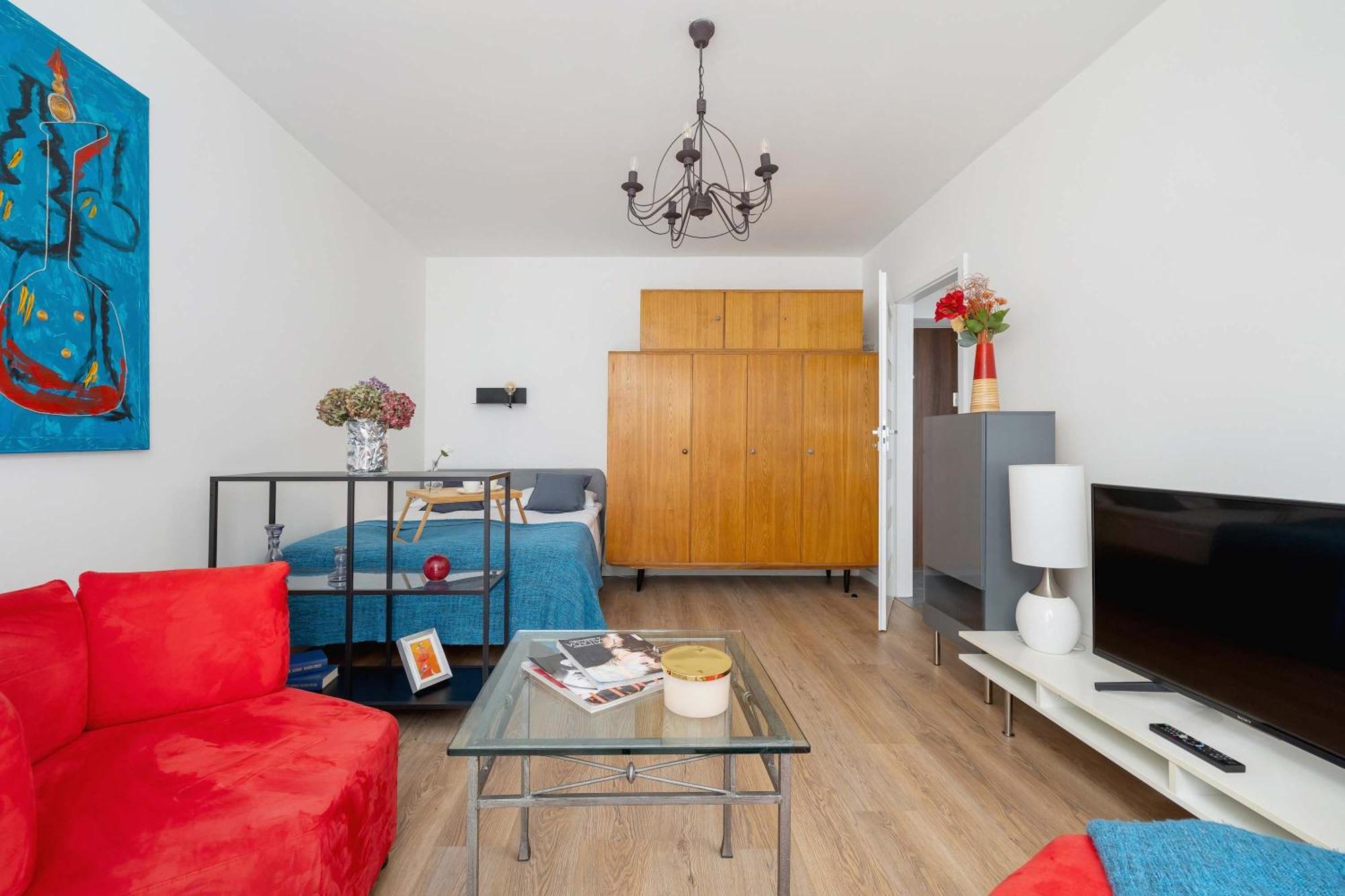 Colorful Studio Near The Spodek Arena In Katowice By Noclegi Renters Buitenkant foto